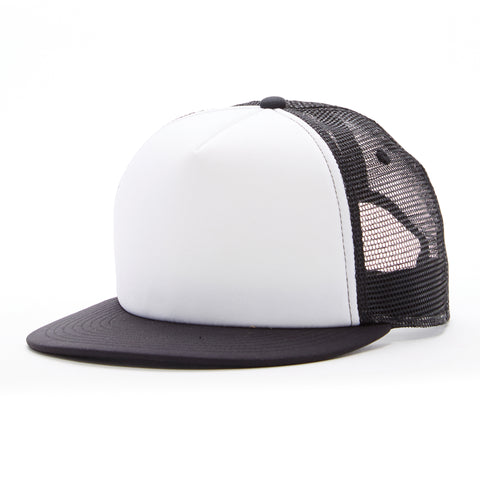 Black Patch Knuckleheads Trucker Hat Rectangle