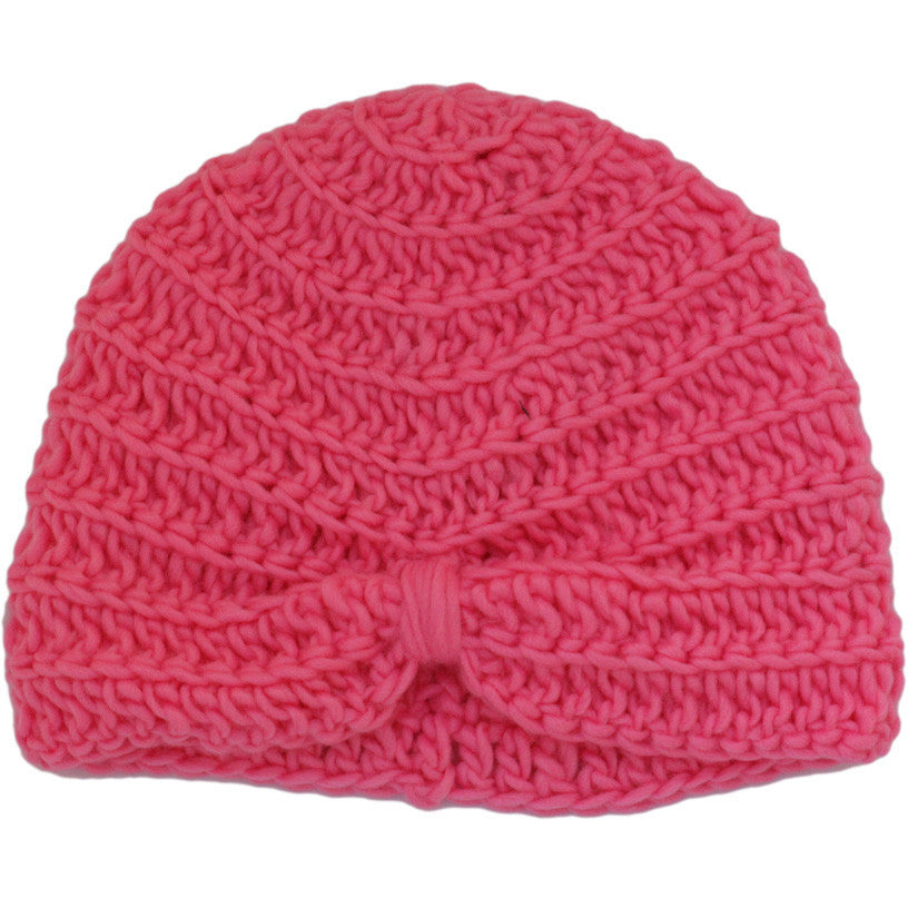 Girls Pink Beanie Hat