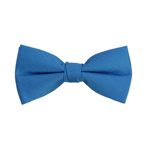 Teal Solid Bow Tie