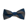 Baby Blue Stripe Bow Tie