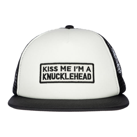 Knuckleheads Cali Rep Navy White Baby Boy Infant Trucker Hat Snap Back Sun Mesh Baseball Cap