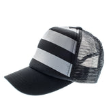 Stripe Baseball Trucker Hat