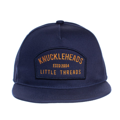 Knuckleheads Cali Rep Navy White Baby Boy Infant Trucker Hat Snap Back Sun Mesh Baseball Cap