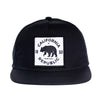 Knuckleheads California Republic Black Baby Boy Infant Trucker Hat Snap Back Sun Mesh Baseball Cap