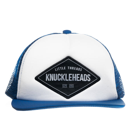 Black White Knuckleheads Trucker Hat