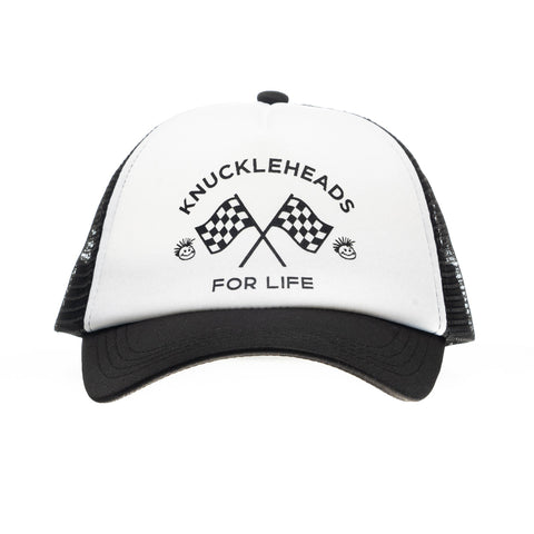 Knuckleheads Carter Baby Boy Infant Trucker Hat Snap Back Sun Mesh Baseball Cap