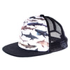 Knuckleheads Fish Sharks Baby Boy Infant Trucker Hat Snap Back Sun Mesh Baseball Cap