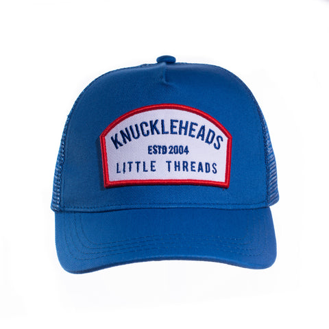 Knuckleheads Gray White Baby Boy Infant Trucker Hat Snap Back Sun Mesh Baseball Cap