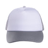 Knuckleheads Gray White Baby Boy Infant Trucker Hat Snap Back Sun Mesh Baseball Cap