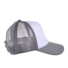 Knuckleheads Gray White Baby Boy Infant Trucker Hat Snap Back Sun Mesh Baseball Cap