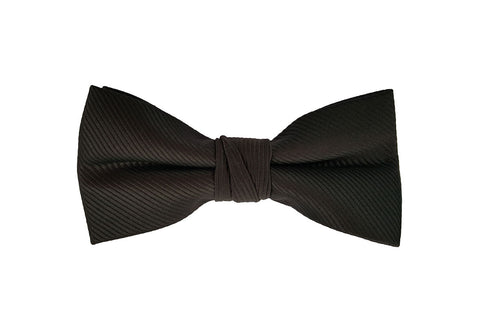 Black and White Mustaches Kids Bow Tie with Motifs