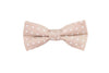 Beige Polka Dotted Birthday Bow Tie