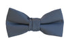 Blue Grey Bow Tie