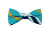 Multicolored Striped Bow Tie