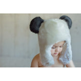 Panda Faux Fur Hat