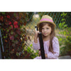 Born To Love Straw Fedora with Pink Band