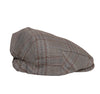 Boy's Houndstooth Brown Tweed Driver Cap