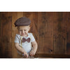 Tan  Suspenders Brown Bowtie Bodysuit