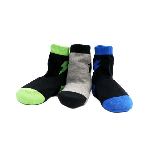 Boy's Organic Cotton Checker Socks Set
