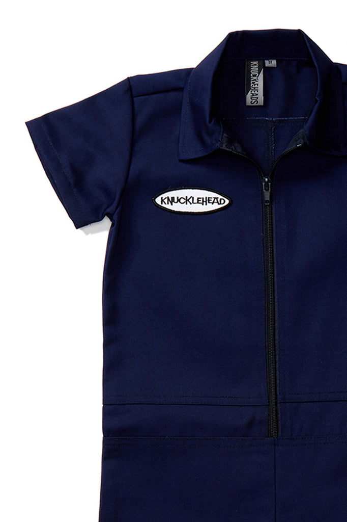 Knuckleheads Navy Grease Monkey Coverall