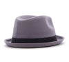 Knuckleheads Gray Fedora with Black Band