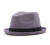 Knuckleheads Gray Fedora with Black Band