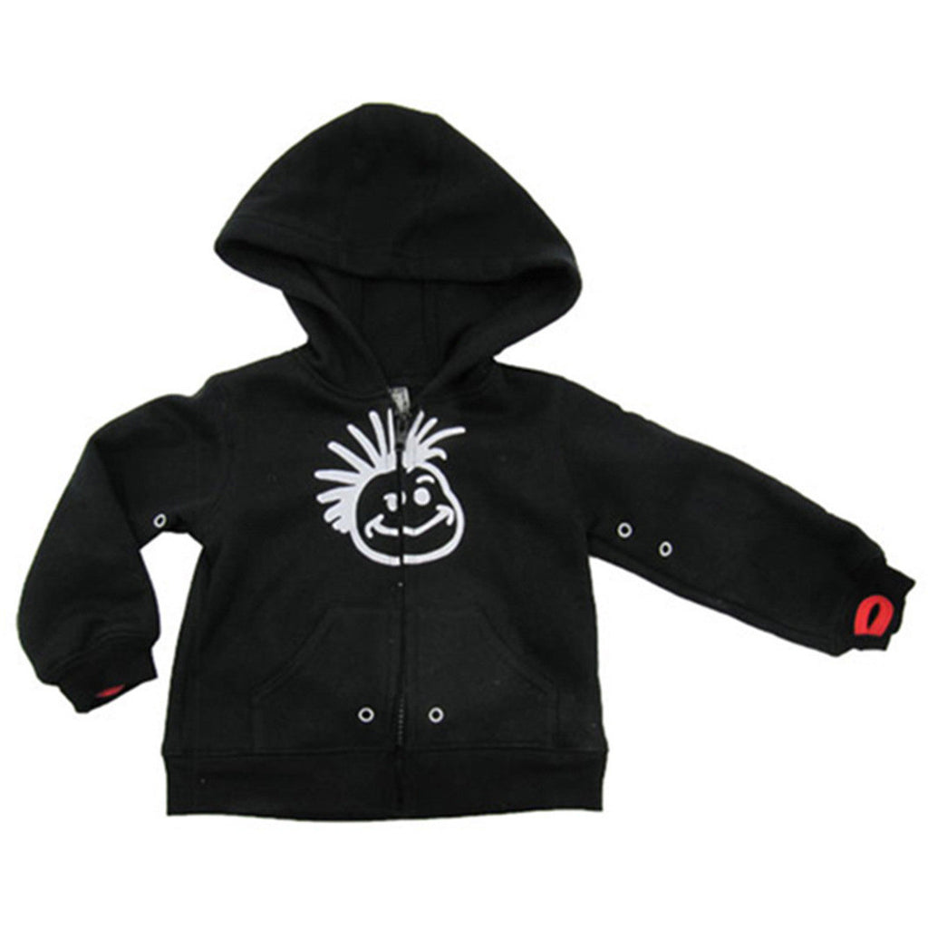 Black zip sales up hoodie toddler