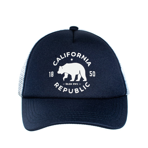 Knuckleheads Carter Baby Boy Infant Trucker Hat Snap Back Sun Mesh Baseball Cap