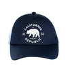 Knuckleheads Cali Rep Navy White Baby Boy Infant Trucker Hat Snap Back Sun Mesh Baseball Cap