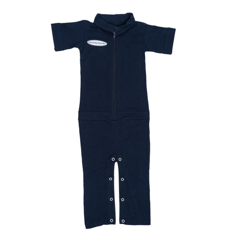 Knuckleheads Black Grease Monkey Coverall For Children