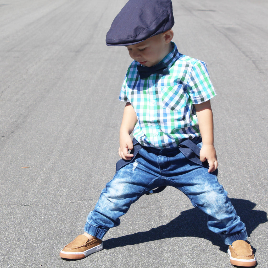 Navy Baby Boy's Blue Driver Cap